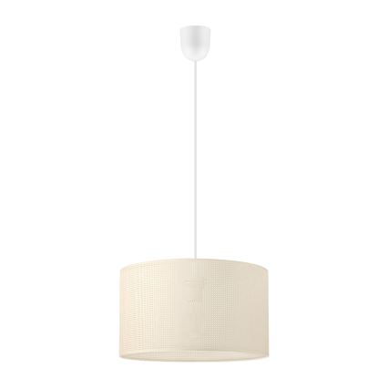 BRILAGI - Pendel på ledning SIRIJA MODERN 1xE27/60W/230V Ø 35 cm cremefarvet