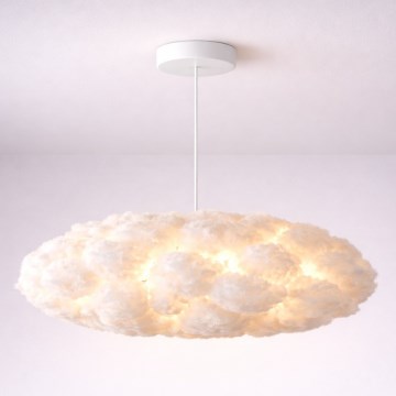 Brilagi - Pendel på ledning SOLEAIR 2xE27/40W/230V hvid