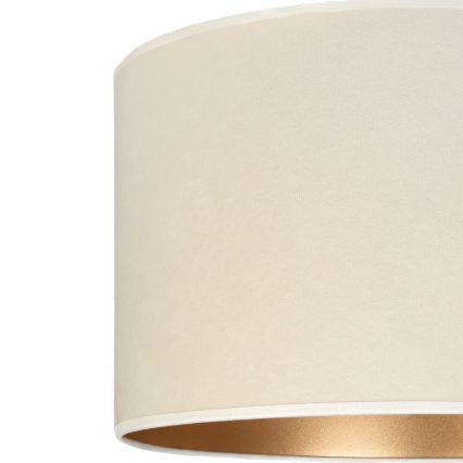 Brilagi - Pendel på ledning VELVET 1xE27/60W/230V Ø 40 cm creme/guld