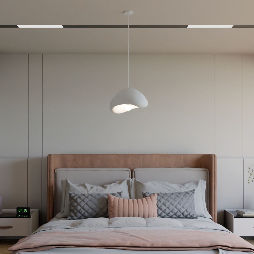 Brilagi - Pendel på ledning WABI SABI 1xE27/40W/230V hvid