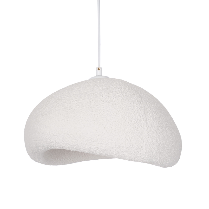 Brilagi - Pendel på ledning WABI SABI 1xE27/40W/230V Ø 35 cm hvid