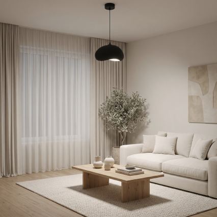 Brilagi - Pendel på ledning WABI SABI 1xE27/40W/230V Ø 35 cm sort