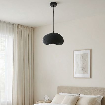 Brilagi - Pendel på ledning WABI SABI 1xE27/40W/230V Ø 35 cm sort