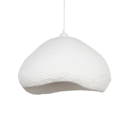 Brilagi - Pendel på ledning WABI SABI 1xE27/40W/230V Ø 50 cm hvid