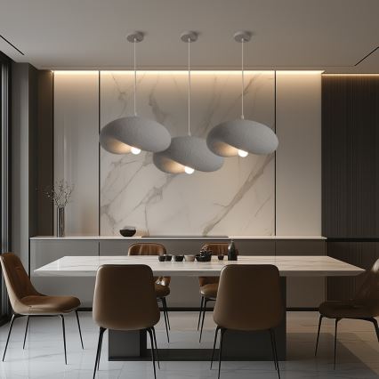 BRILAGI - Pendel på ledning WABI SABI 1xE27/60W/230V Ø 40 cm grå