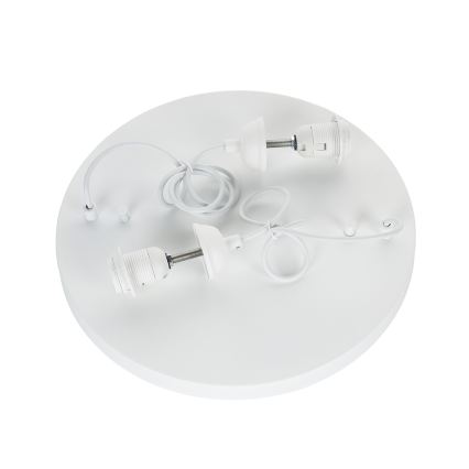 Brilagi - Pendel på ledning WABI SABI 2xE27/40W/230V Ø 70 cm hvid