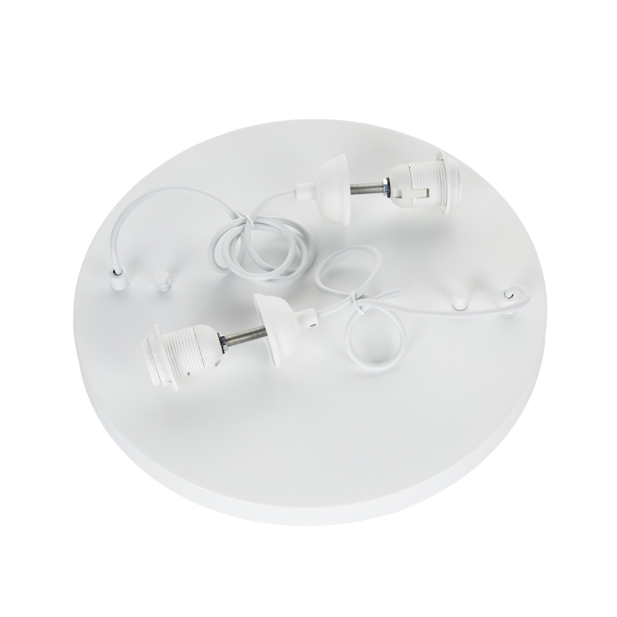 Brilagi - Pendel på ledning WABI SABI 2xE27/40W/230V Ø 70 cm hvid