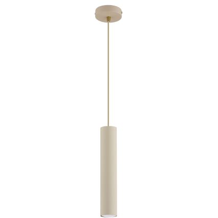 Brilagi - Pendel på wire 1xGU10/15W/230V beige/guld