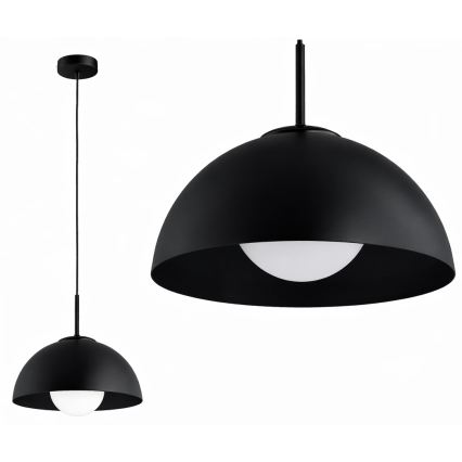 BRILAGI - Pendel på wire COSMO 1xE27/60W/230V Ø 30 cm sort
