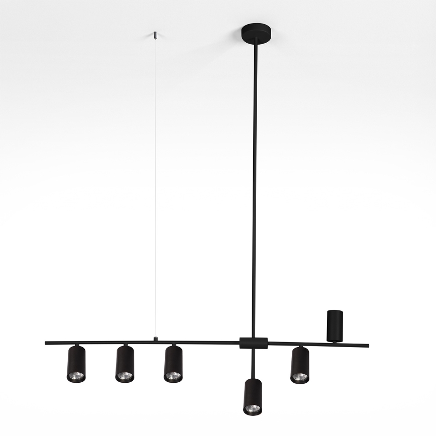 Brilagi - Pendel på wire CRANE 6xGU10/30W/230V sort