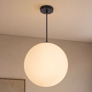 BRILAGI - Pendel på wire POLOS 1xE27/40W/230V Ø 30 cm sort