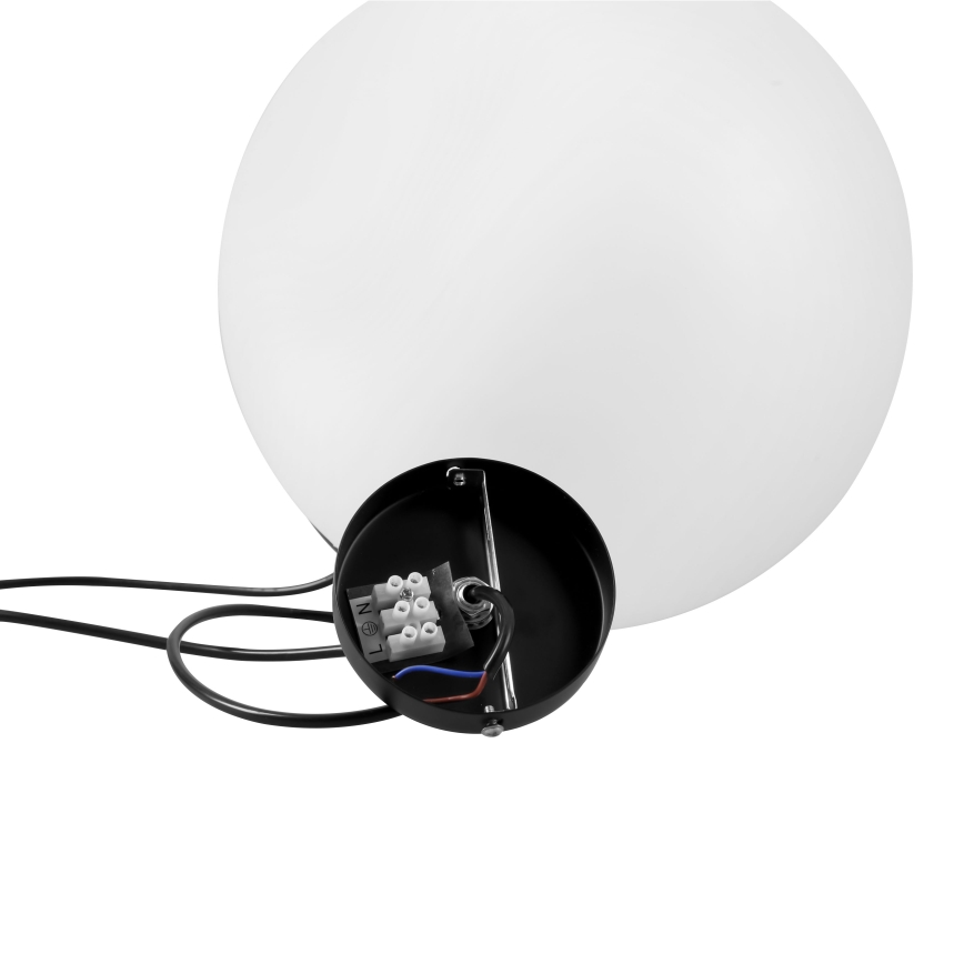 BRILAGI - Pendel på wire POLOS 1xE27/40W/230V Ø 40 cm sort