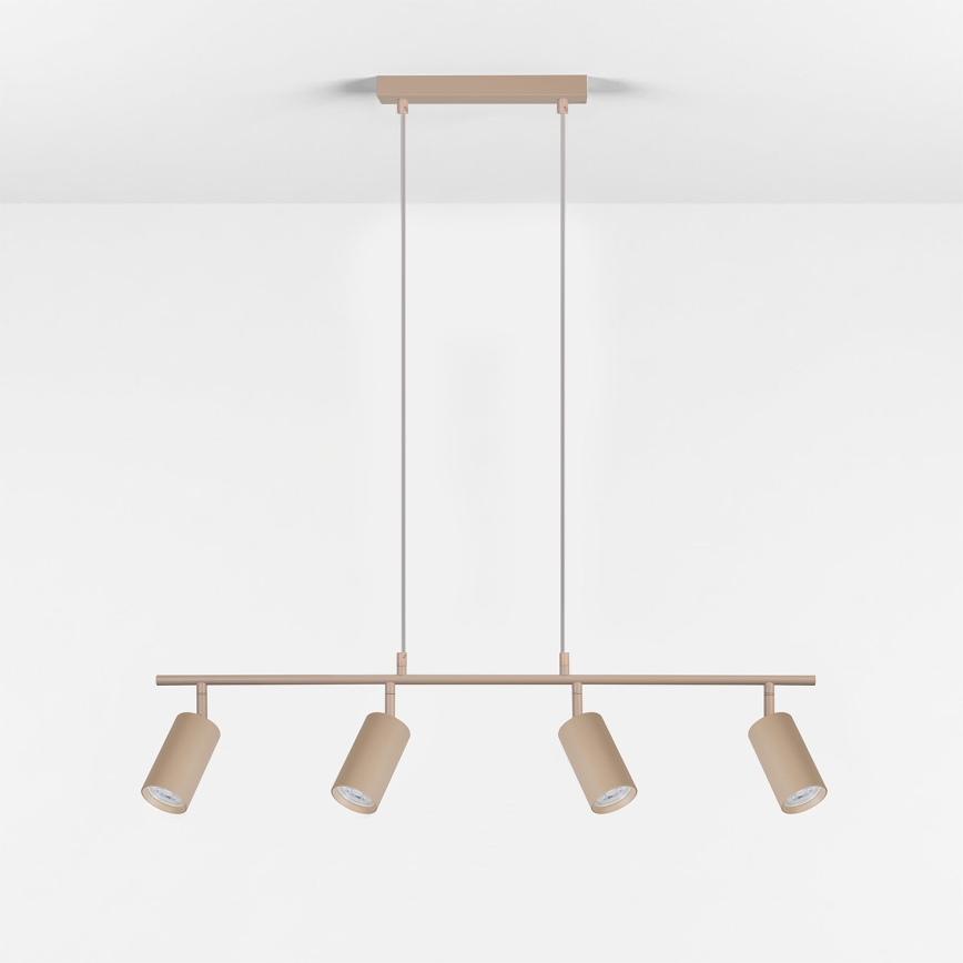 Brilagi - Pendel på wire SELE 4xGU10/30W/230V beige