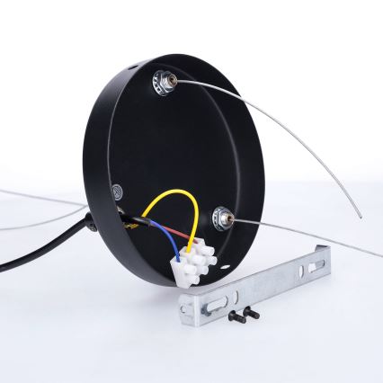 BRILAGI - Pendel på wire SELE 4xGU10/30W/230V sort