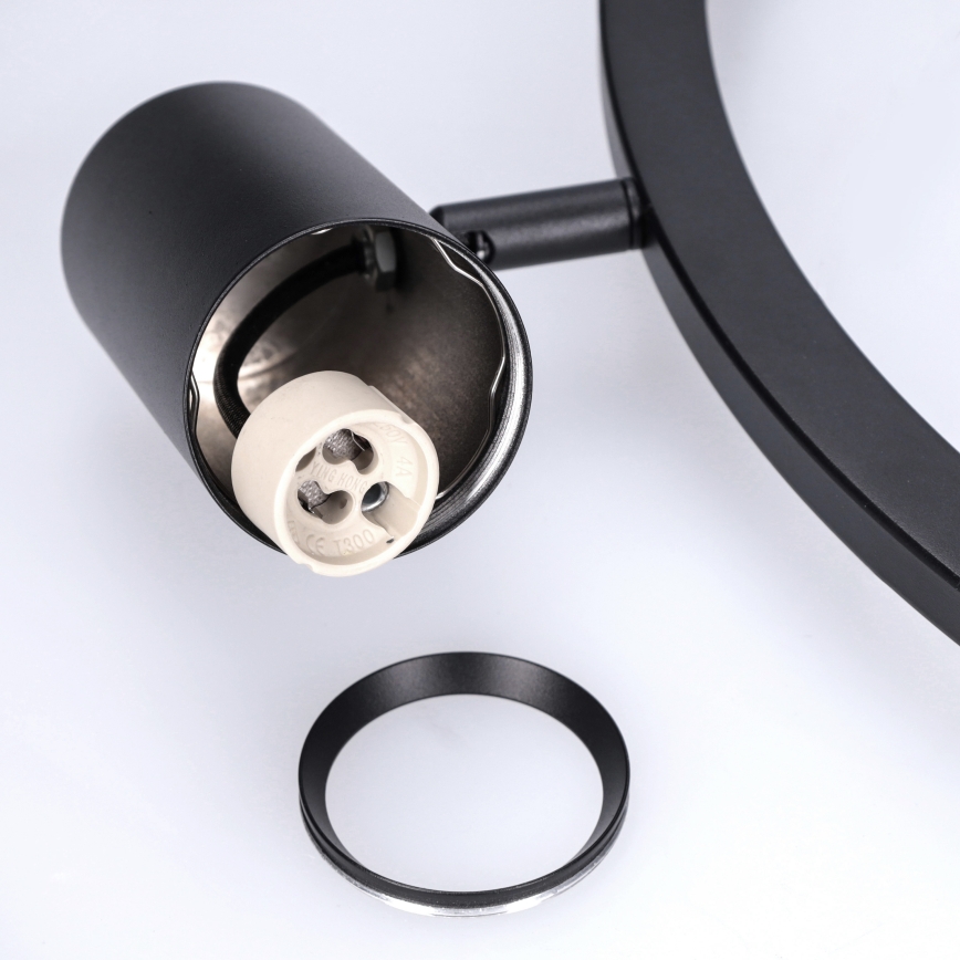 BRILAGI - Pendel på wire SELE 4xGU10/30W/230V sort
