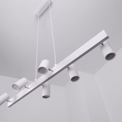 BRILAGI - Pendel på wire SELE 6xGU10/30W/230V hvid