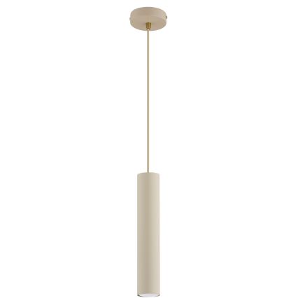 Brilagi - Pendel på wire TUBE 1xGU10/15W/230V beige/guld