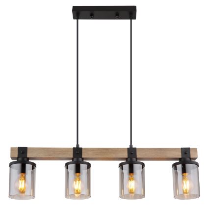 Brilagi - Pendel på wire VISTA 4xE27/60W/230V eg