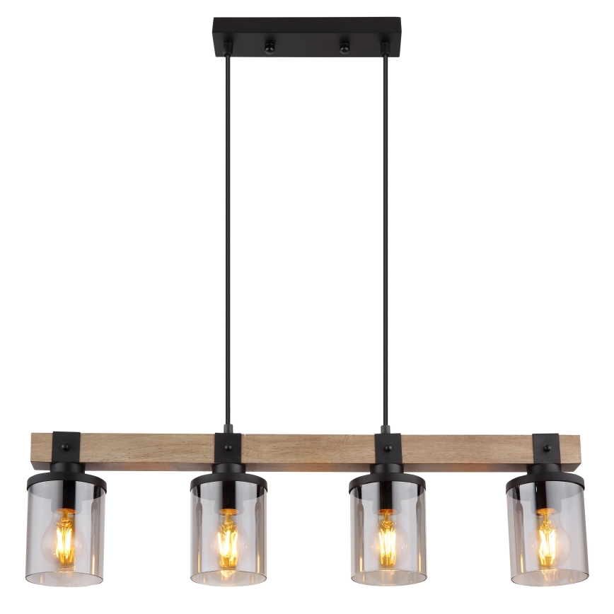 Brilagi - Pendel på wire VISTA 4xE27/60W/230V eg