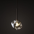 Brilagi - Pendel på wire VULCANO 1xG9/8W/230V Ø 15 cm bronze/røget beige