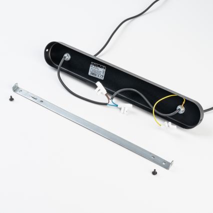 BRILAGI - Pendel på wire VULCANO 9xG9/8W/230V sort/røgfarvet glas