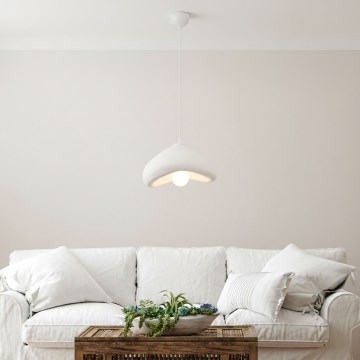 Brilagi - Pendel på wire WABI SABI 1xE27/40W/230V Ø 30 cm hvid