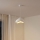 Brilagi - Pendel på wire WABI SABI 1xE27/40W/230V Ø 30 cm hvid