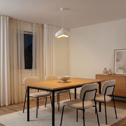 Brilagi - Pendel på wire WABI SABI 1xE27/40W/230V Ø 30 cm hvid