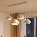 BRILAGI - Pendel på wire WABI SABI 4xE27/40W/230V hvid