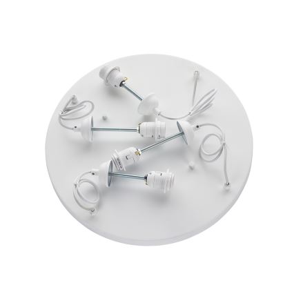 Brilagi - Pendel på wire WABI SABI 4xE27/40W/230V Ø 95 cm hvid