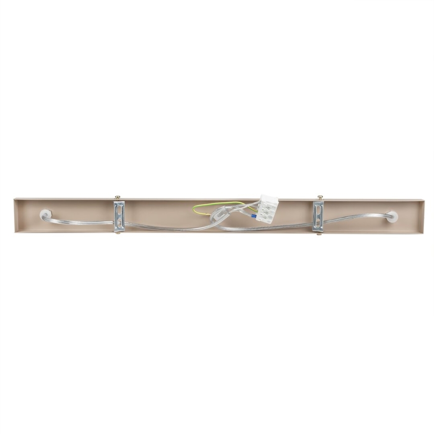 Brilagi - Pendel POKER 3xGU10/25W/230V beige/guldfarvet