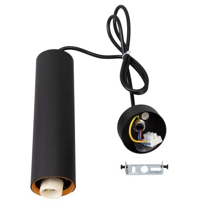 Brilagi - Pendel SELE 1xGU10/30W/230V sort/guldfarvet