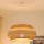 Brilagi - Pendel SPACE LIGHT 1xE27/15W/230V diameter 50 cm beige/cremefarvet