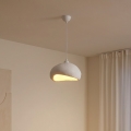 BRILAGI - Pendel WABI SABI med kabelophæng, 1xE27/40W/230V, Ø 32 cm, hvid
