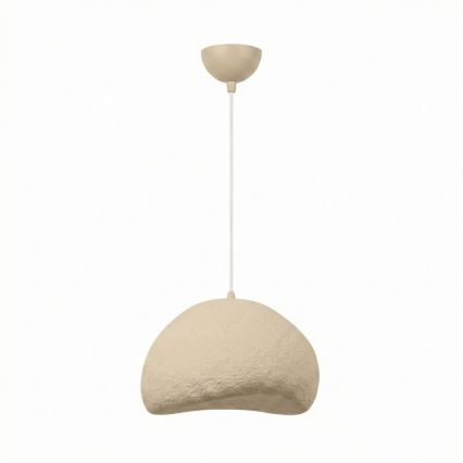 Brilagi - Pendel WABI SABI på wire 1xE27/40W/230V Ø 50 cm beige