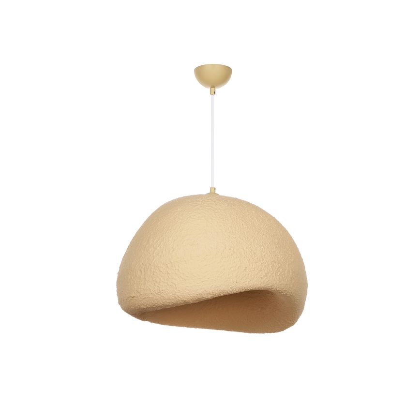 Brilagi - Pendel WABI SABI på wire 1xE27/40W/230V Ø 50 cm beige
