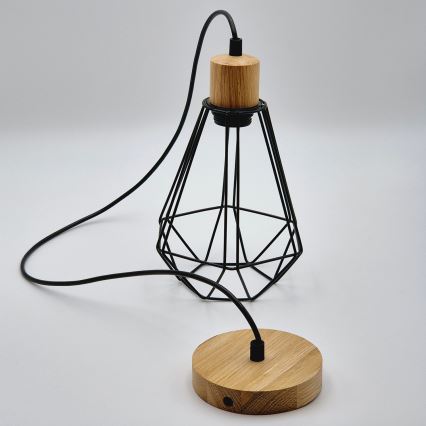Brilagi - Pendel WOODY BASKET 1xE27/60W/230V eg