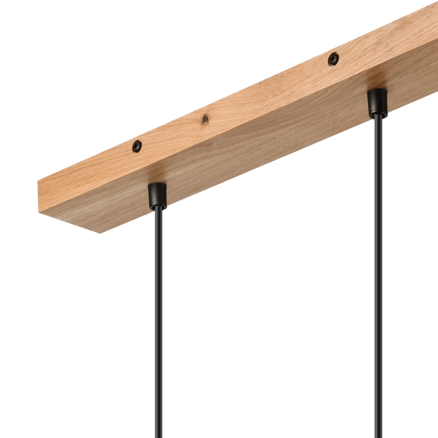Brilagi - Pendel WOODY BASKET 2xE27/60W/230V eg