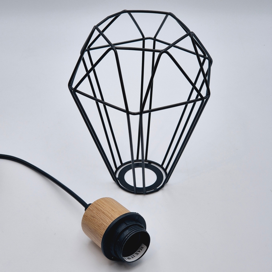Brilagi - Pendel WOODY BASKET 3xE27/60W/230V eg