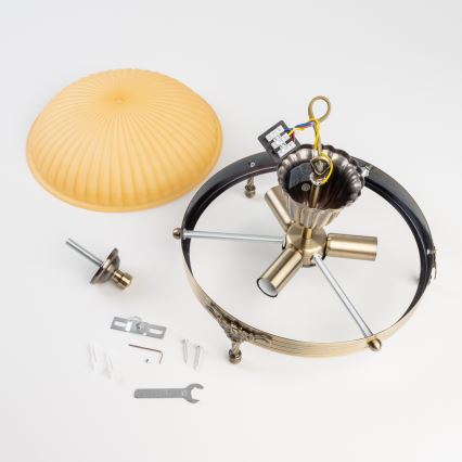 BRILAGI - Pendellampe CLASSIC 3xE14/60W/230V messing