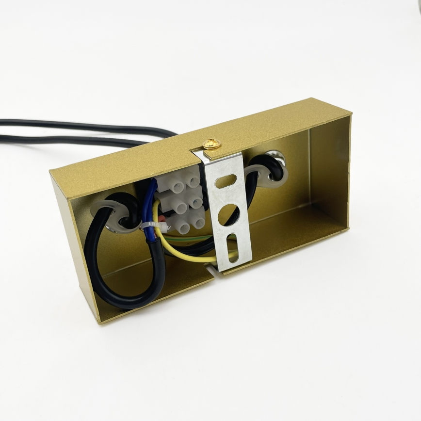 Brilagi - Pendellampe MALONY med kabelophæng 6xE14/20W/230V, guld