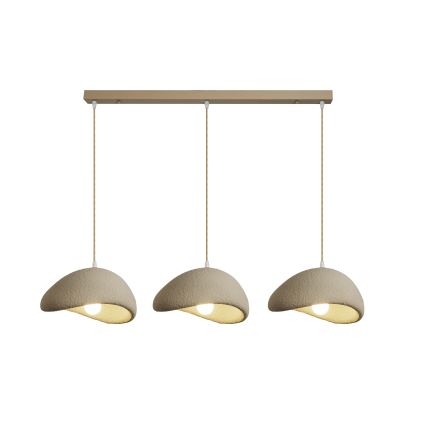 BRILAGI - Pendellampe på kabel WABI SABI 3xE27/60W/230V beige