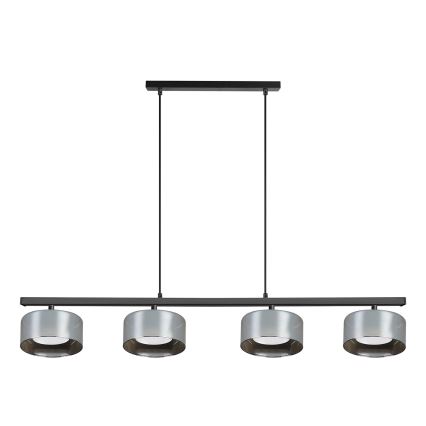 Brilagi - Pendellampe på wire AURA LUX 4xGX53/30W/230V sort/røget