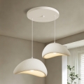 BRILAGI - Pendellampe på wire WABI SABI 2xE27/60W/230V hvid