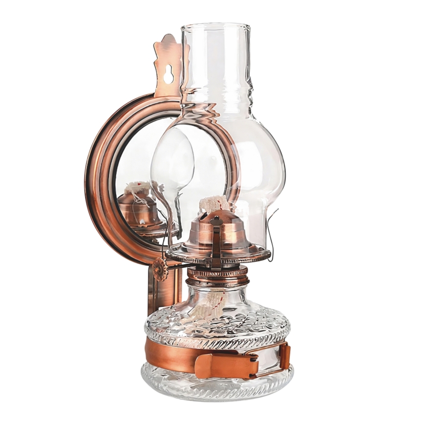 Brilagi - Petroleumslampe MERLIN bronze/patina