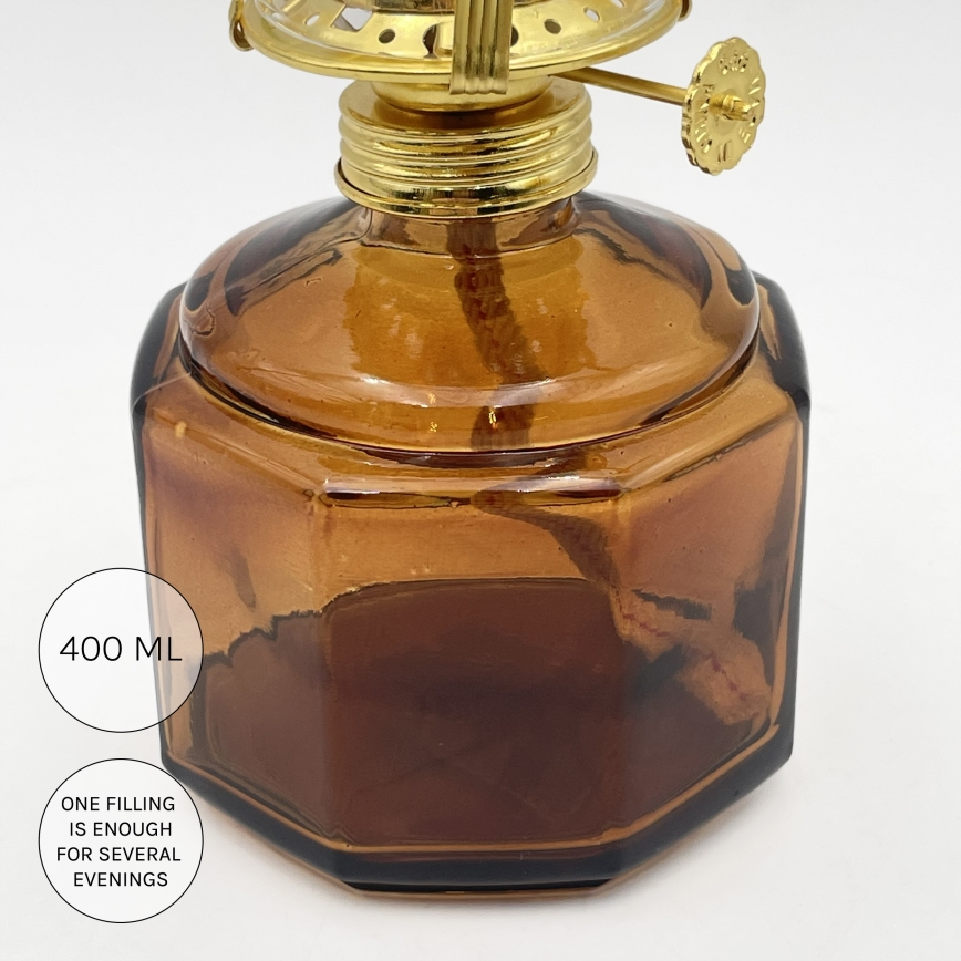 Brilagi - Petroleumslampe MERLIN orange