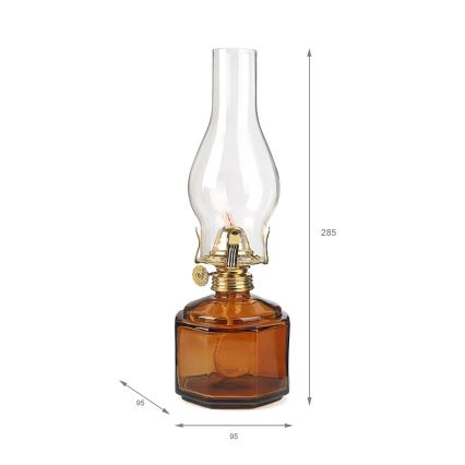 Brilagi - Petroleumslampe MERLIN orange