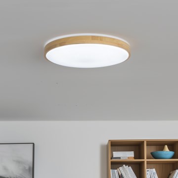 Brilagi - PINE dæmpbar LED-loftlampe 24W/230V Ø 42 cm 3000-6500K + fjernbetjening