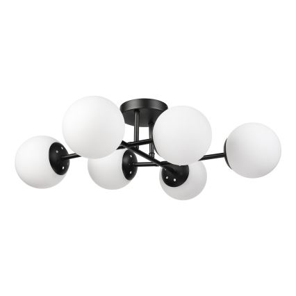 Brilagi - Plafond MALONY 6xE14/20W/230V sort