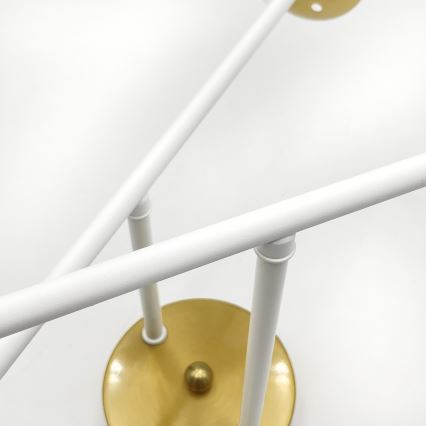 Brilagi - Plafondlampe MALIVA 4xE14/15W/230V guld/hvid